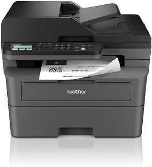 Brother MFC-L2835DW - Imprimante Multifonction 4 en 1 (Impression/Scan/Copie/Fax) Laser Noir et Blanc - WiFi et Ethernet - Chargeur de Document (ADF) de 50 Feuilles - Éligible au Forfait EcoPro